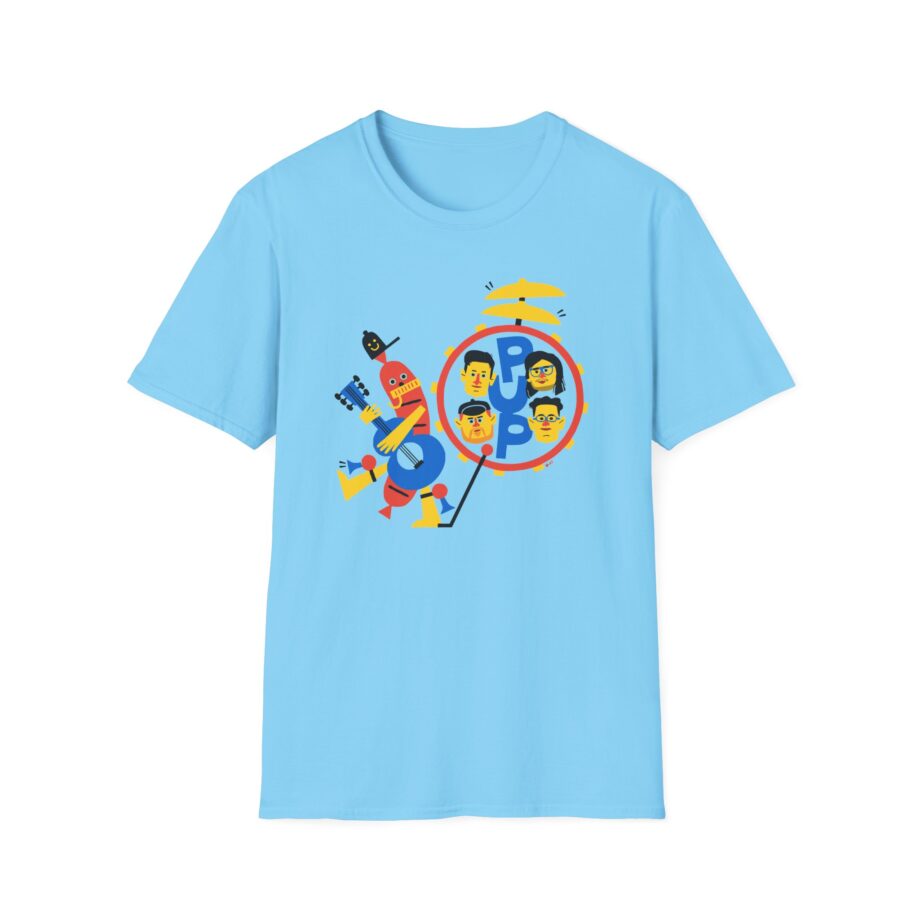 Pup Band of Wiener Unisex Softstyle T-Shirt