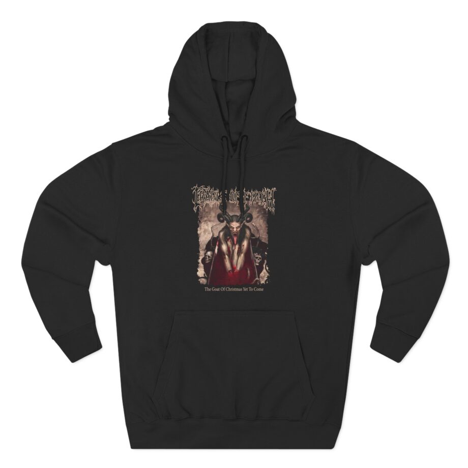 Cradle of Filth Krampus Three-Panel Fleece Hoodie