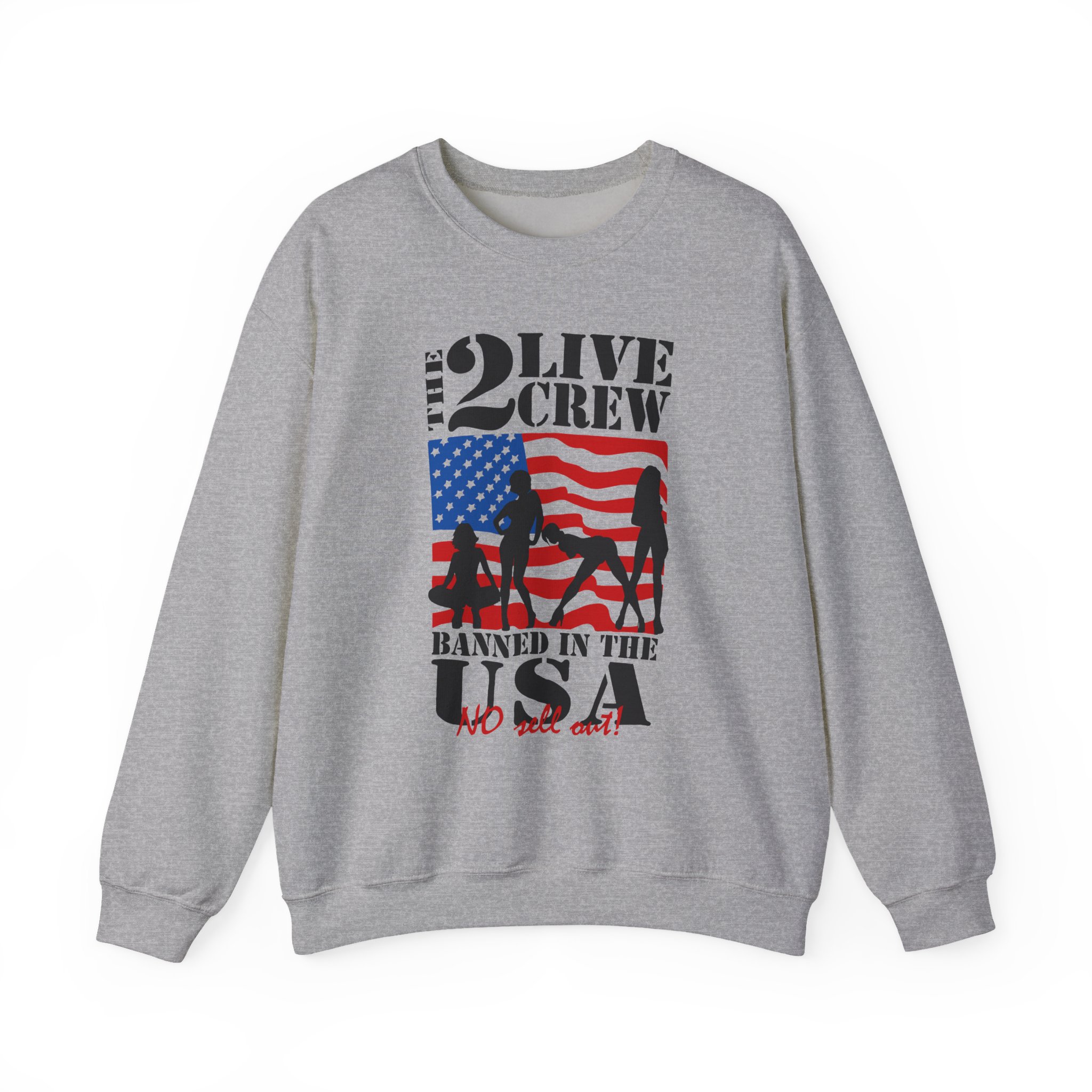 2 Live Crew The Banned in the Usa Unisex Heavy Blendâ„¢ Crewneck Sweatshirt