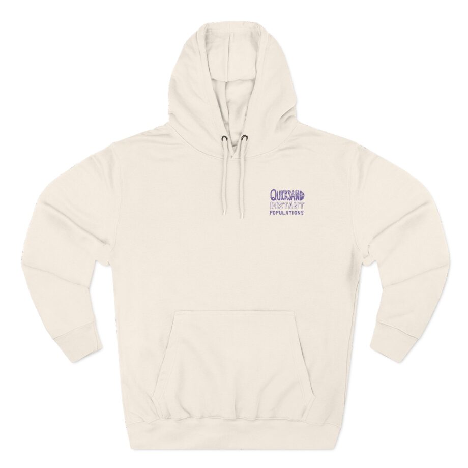 Quicksand Distant Populations Three-Panel Fleece Hoodie