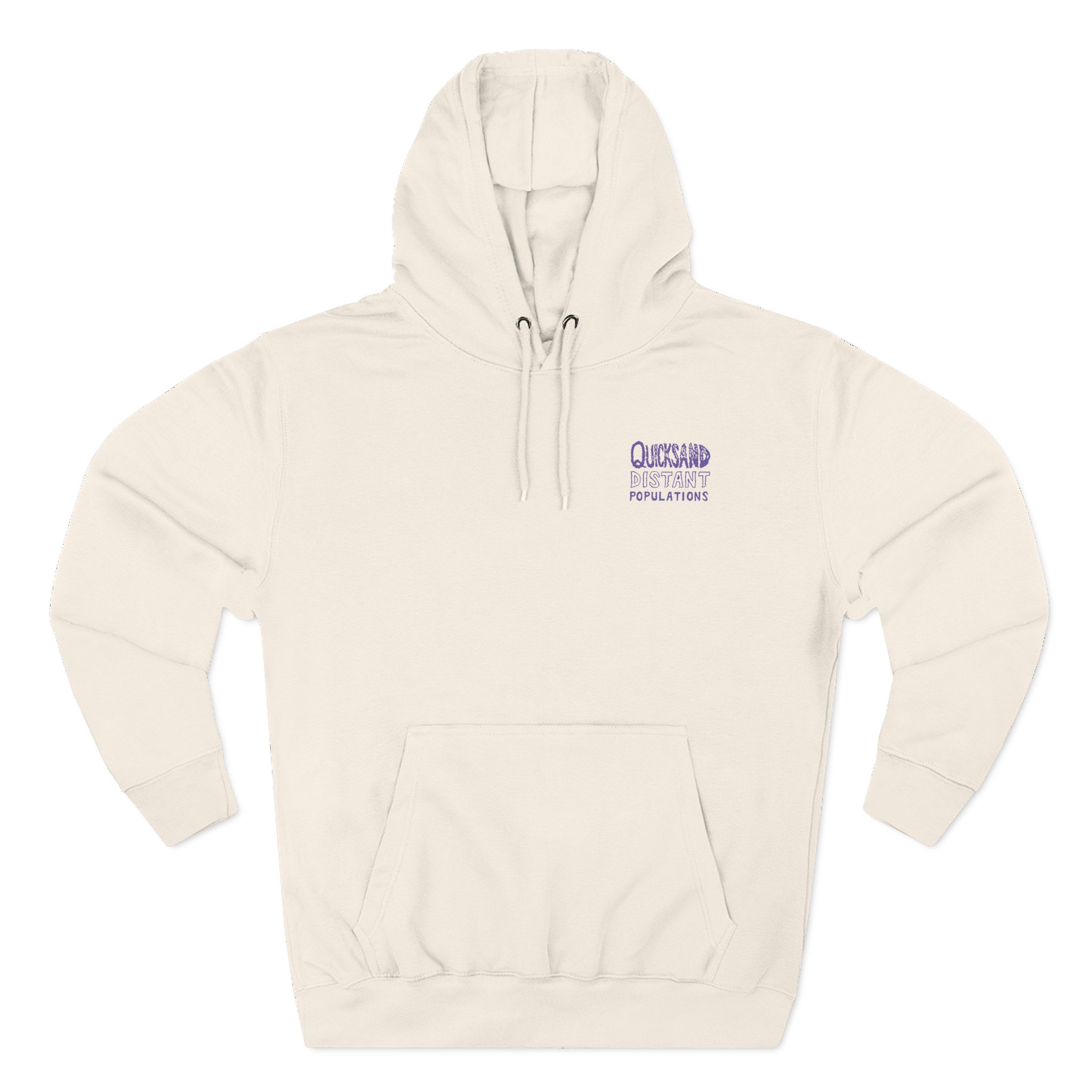 Quicksand Distant Populations Three-Panel Fleece Hoodie