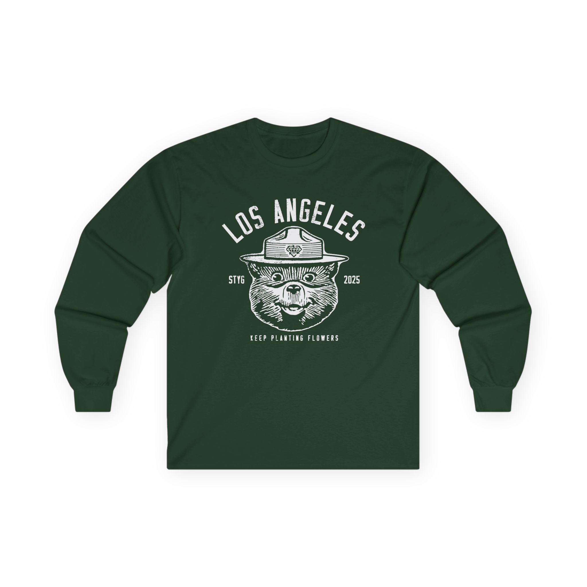 Stick to Your Guns Keep Planting Flowers Los Angeles Unisex Ultra Cotton Long Sleeve Tee