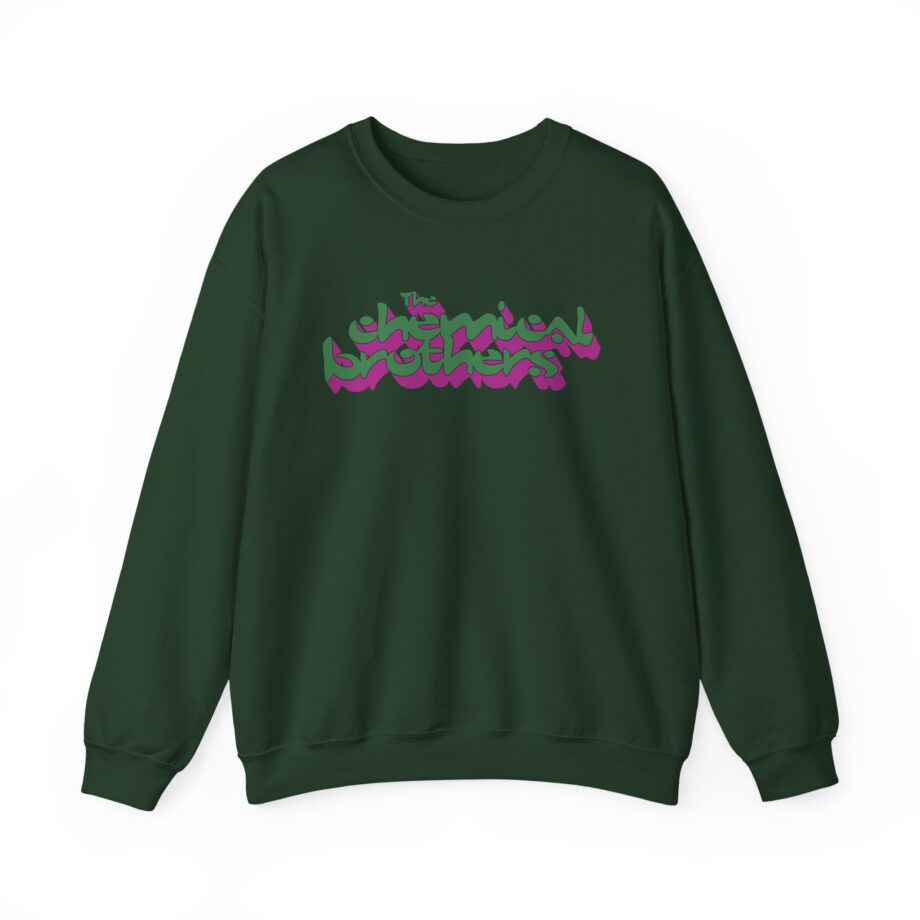 The Chemical Brothers 3d Logo Unisex Heavy Blend™ Crewneck Sweatshirt