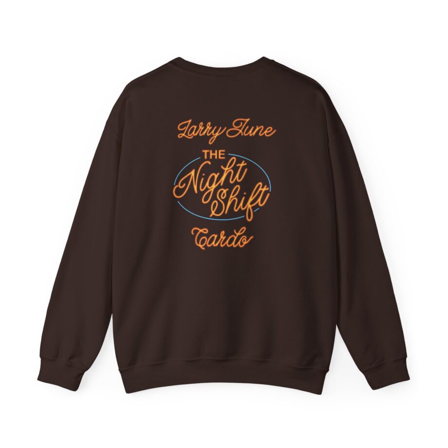Larry June the Night Shift Neon Unisex Heavy Blend™ Crewneck Sweatshirt