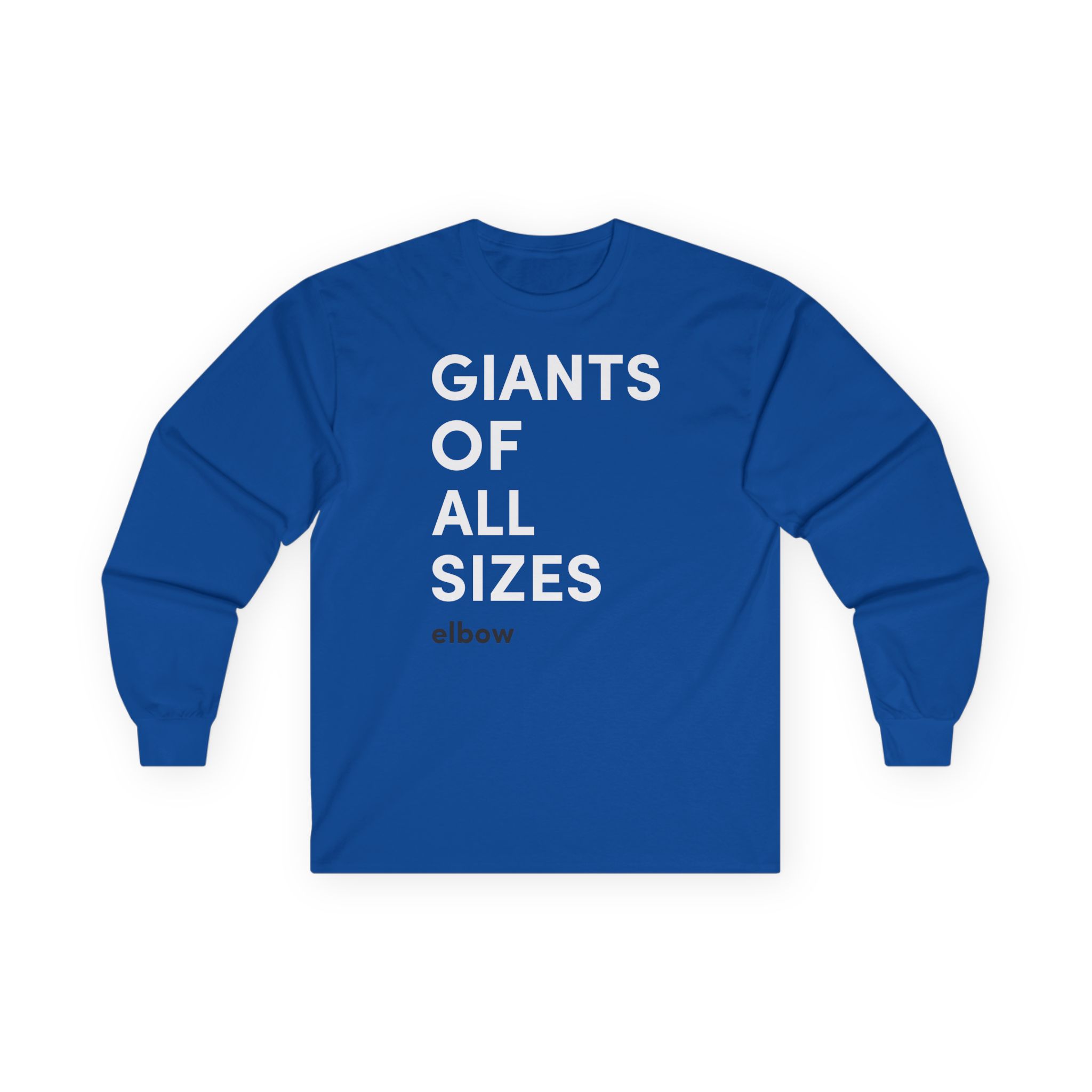 Elbow Audio Giants of All Sizes Unisex Ultra Cotton Long Sleeve Tee