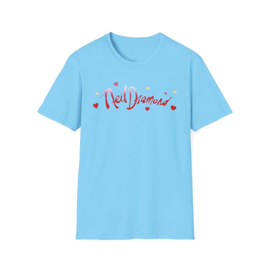 Neil Diamond Logo Heart Unisex Softstyle T-Shirt