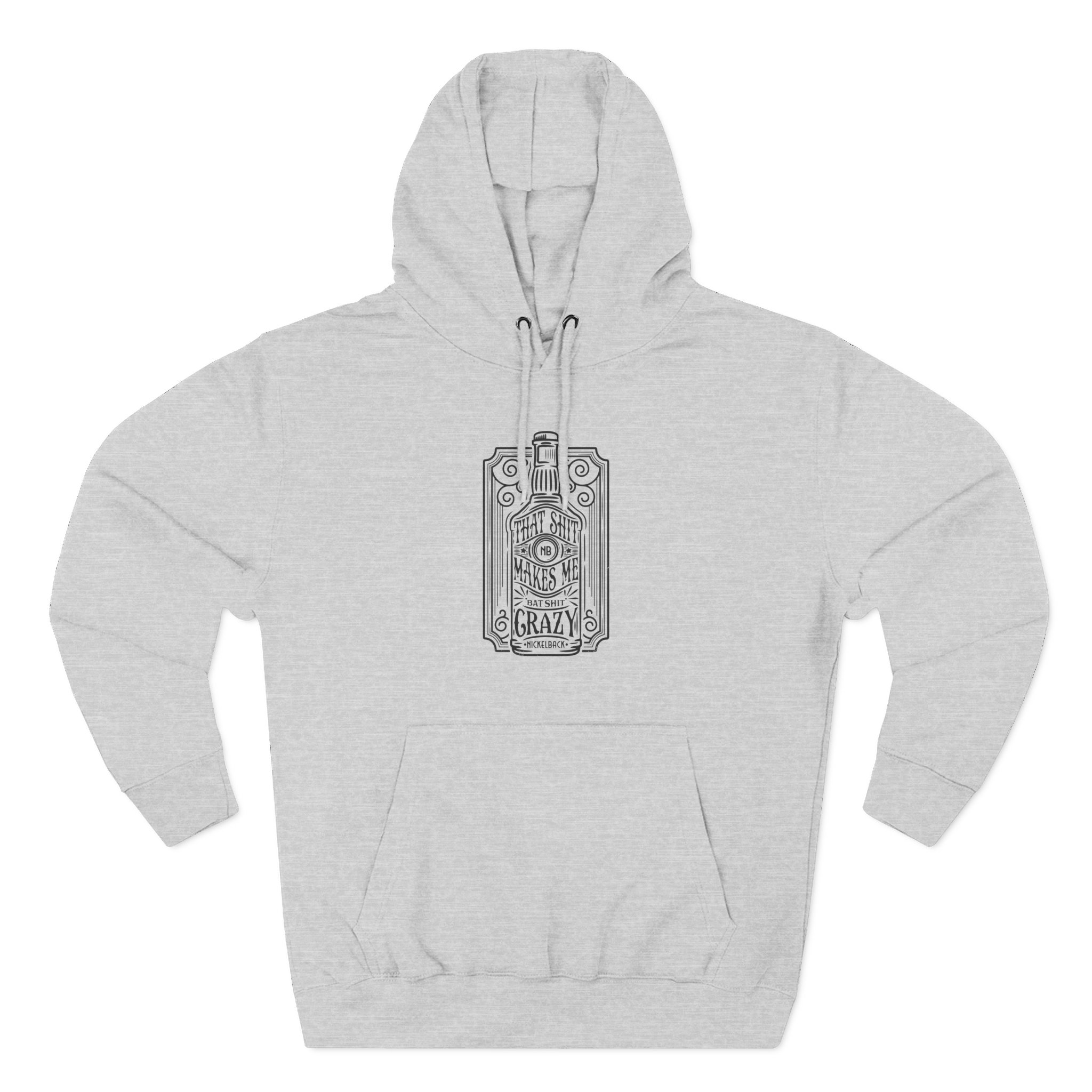 Nickelback Batshit Crazy Three-Panel Fleece Hoodie