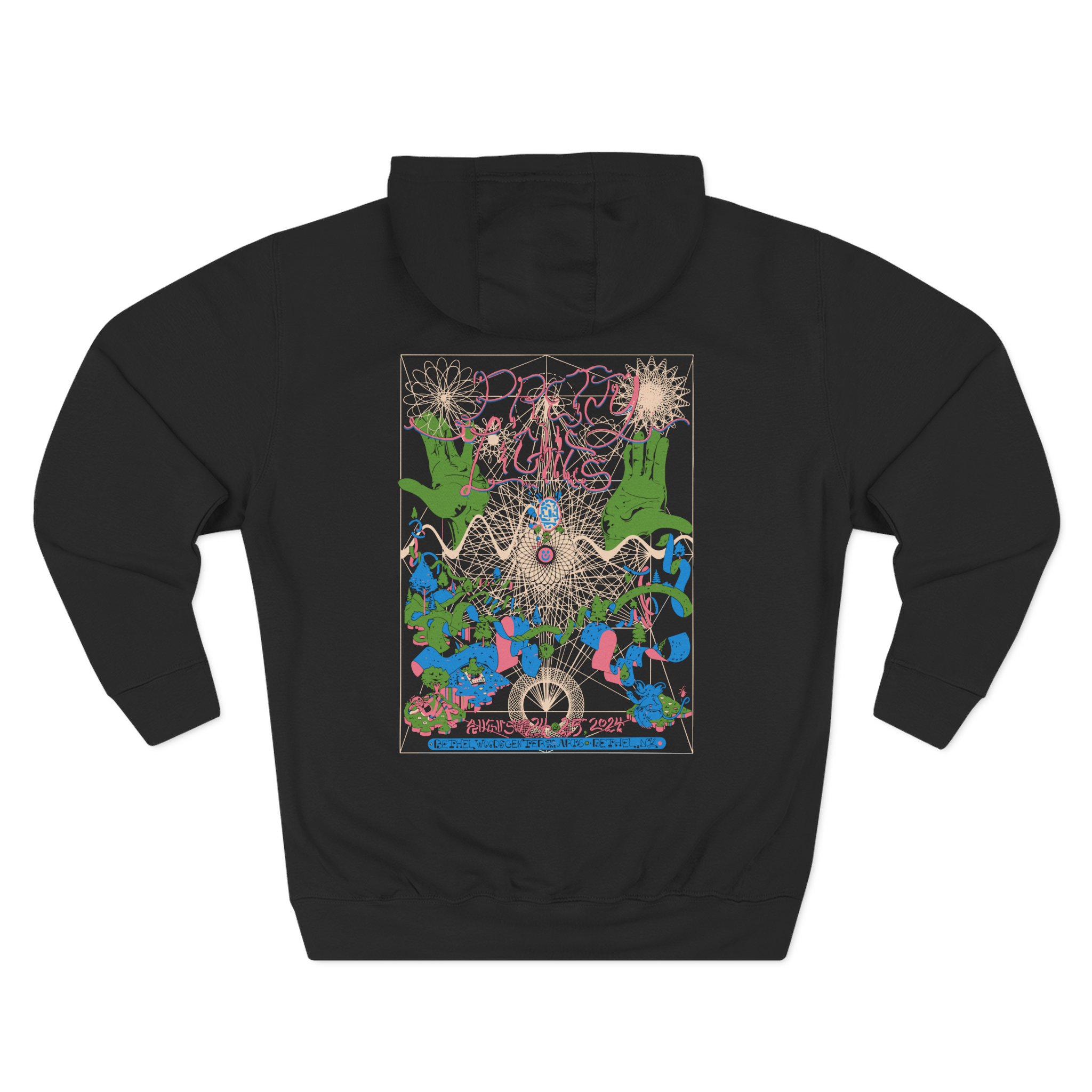 Pretty Lights Bethel Woods Three-Panel Fleece Hoodie