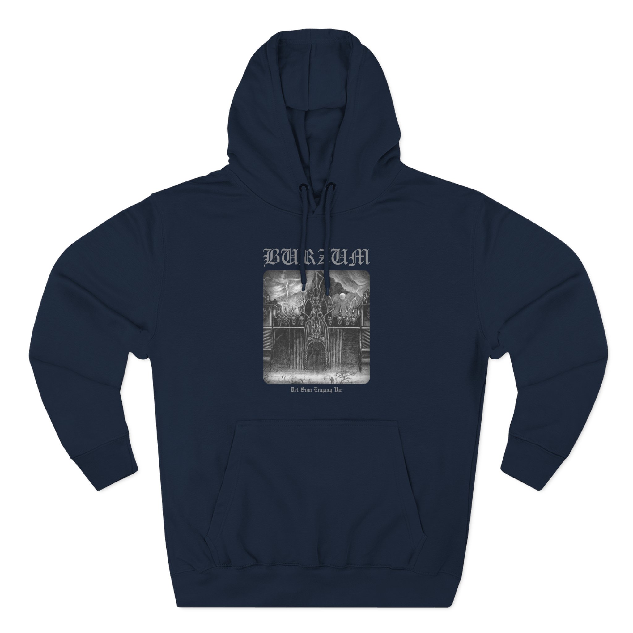 Burzum Det Som Engang Var Three-Panel Fleece Hoodie