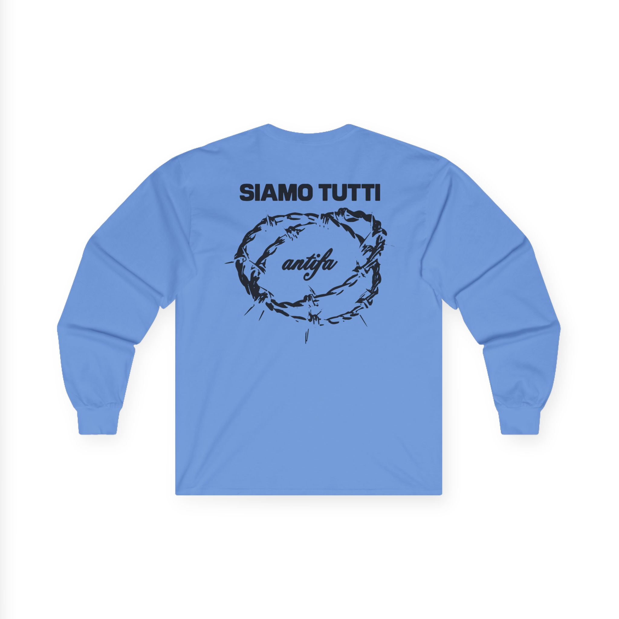 Disarstar Siamo Tutti Antifa Unisex Ultra Cotton Long Sleeve Tee