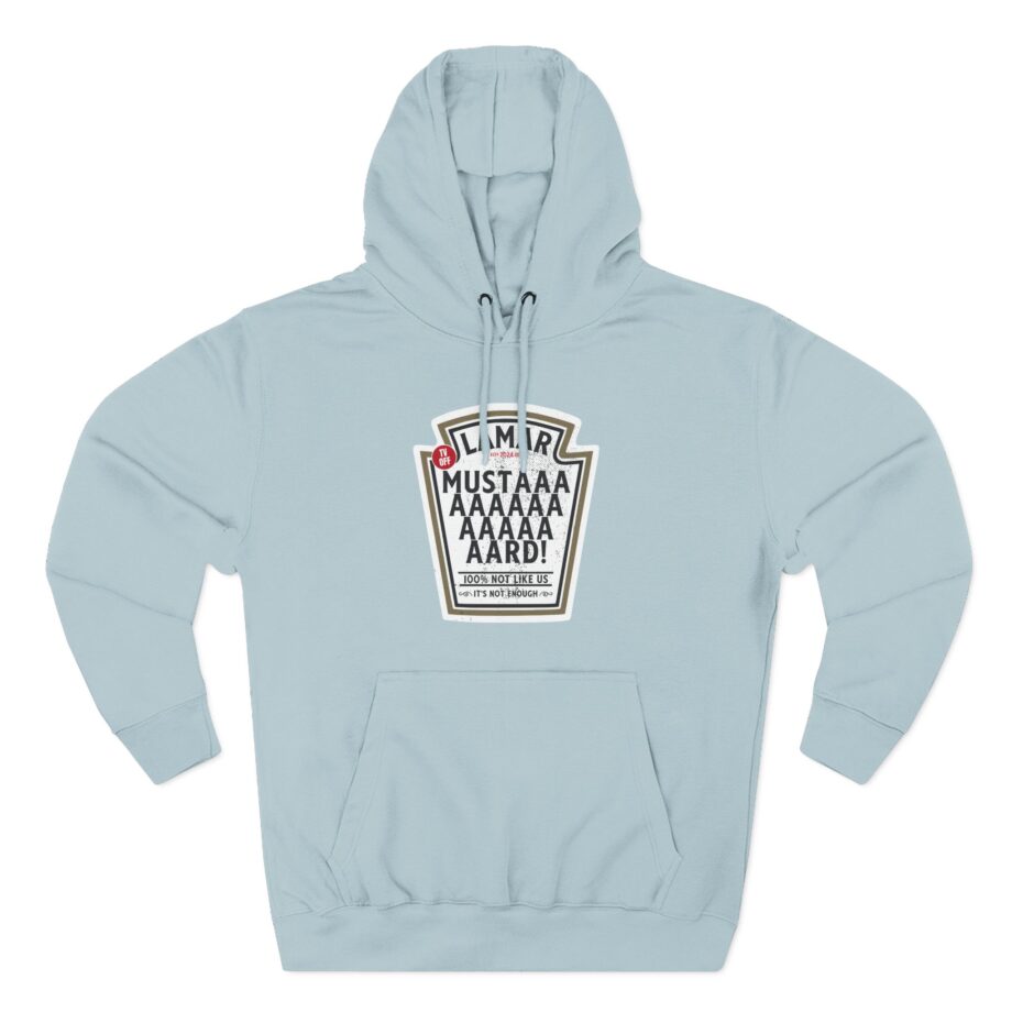 Kendrick Lamar Mustard Tv Off Three-Panel Fleece Hoodie