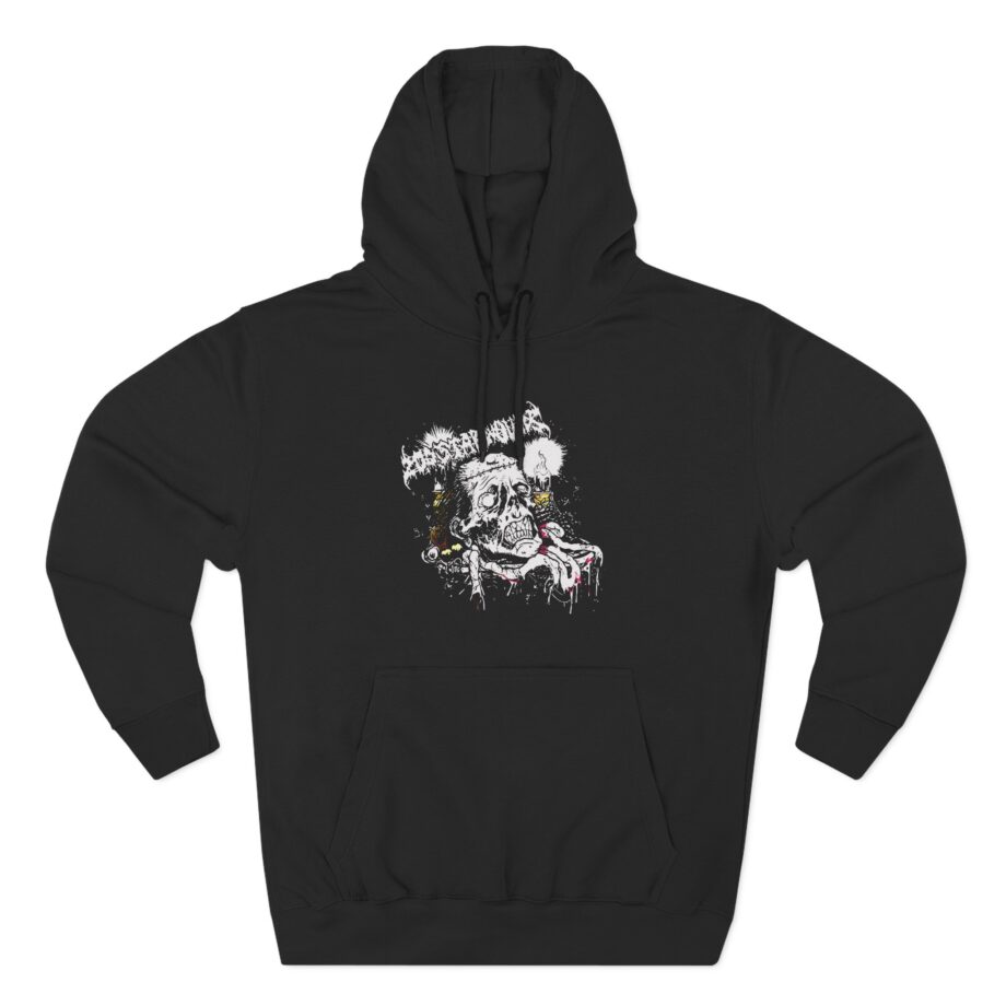 200 Stab Wounds Three-Panel Fleece Hoodie