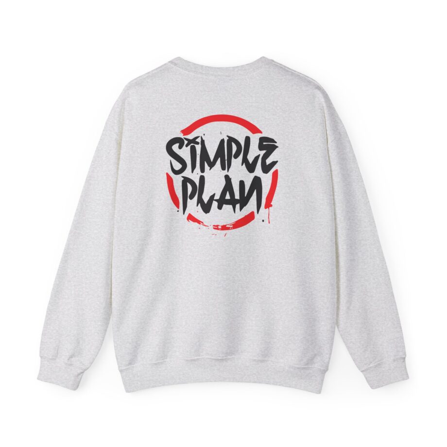 Simple Plan Circle Splat Unisex Heavy Blend™ Crewneck Sweatshirt