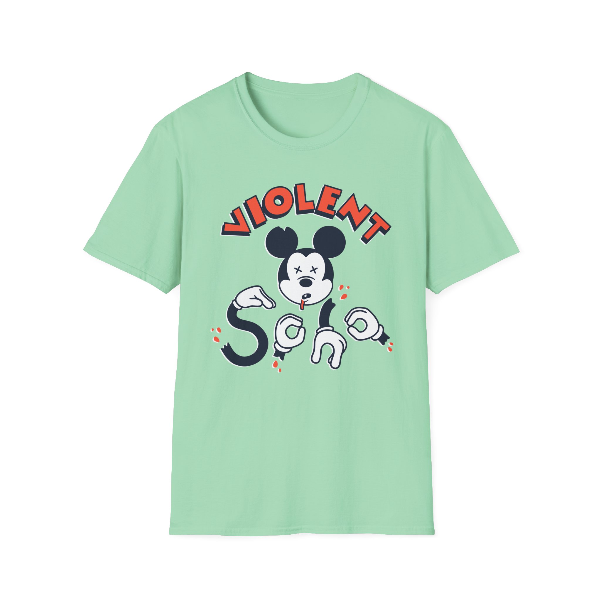 Violent Soho Dead Mouse Unisex Softstyle T-Shirt