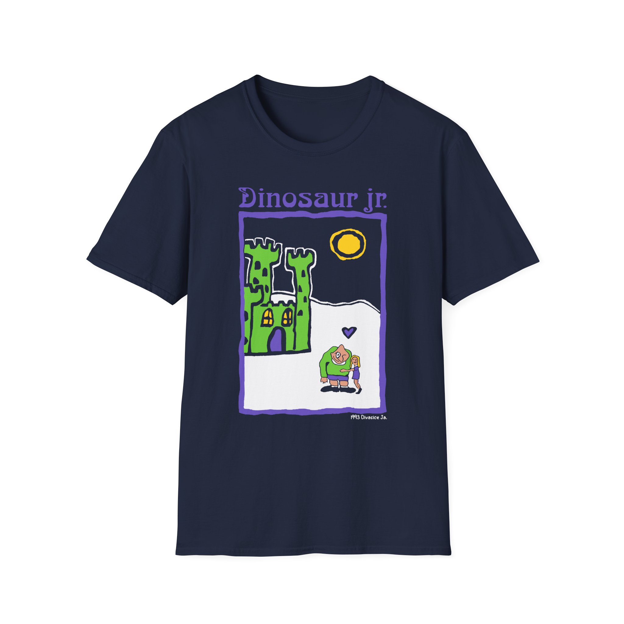 Dinosaur Jr Castle Unisex Softstyle T-Shirt