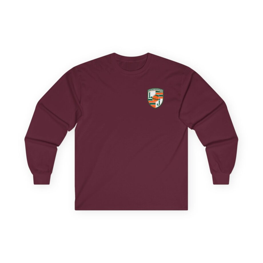 Larry June Badge Unisex Ultra Cotton Long Sleeve Tee