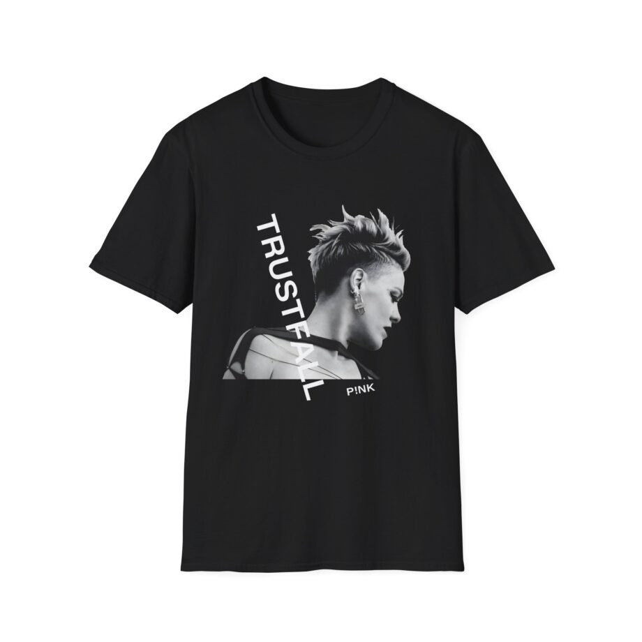 Pink Trustfall Unisex Softstyle T-Shirt