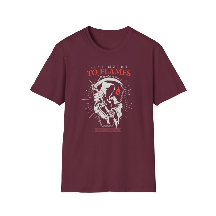 Like Moths to Flames Unisex Softstyle T-Shirt