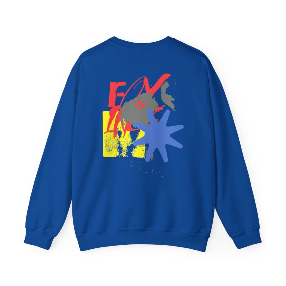 Foxing Shapes Unisex Heavy Blend™ Crewneck Sweatshirt