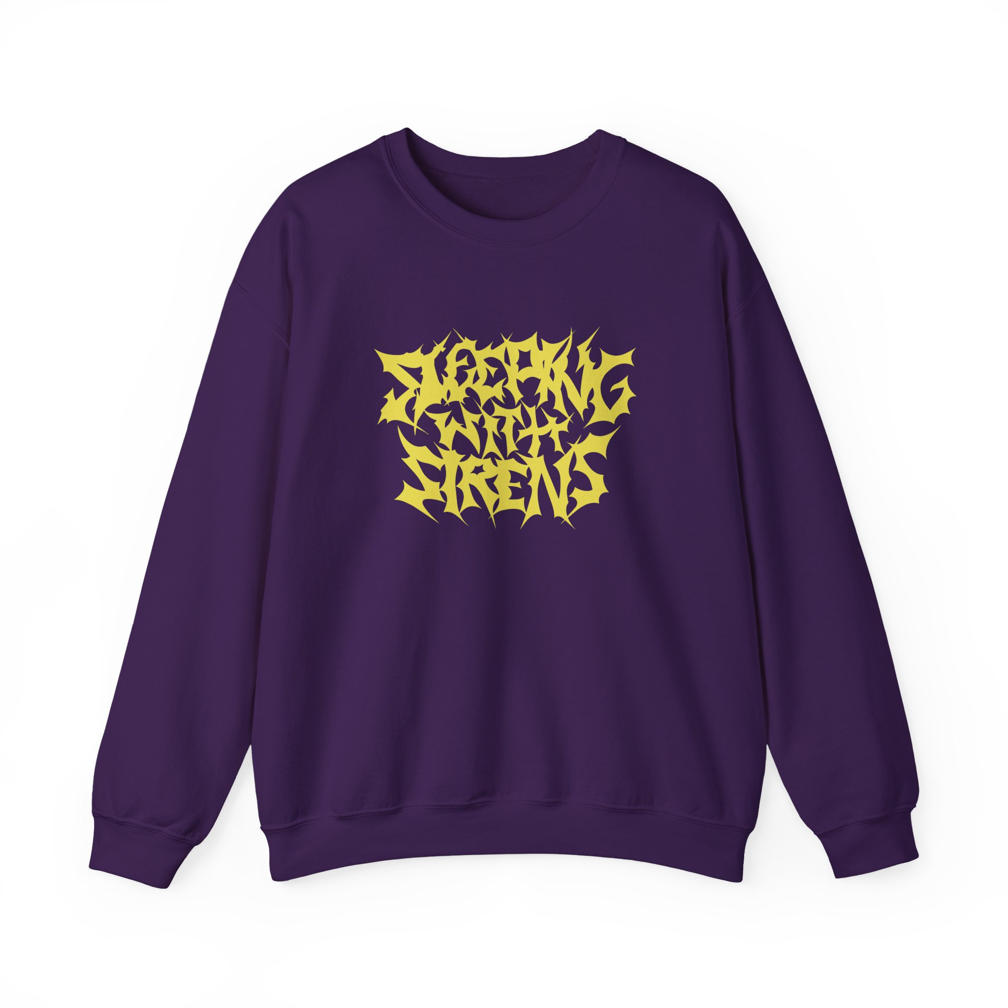 Sleeping With Sirens Metal Logo Unisex Heavy Blendâ„¢ Crewneck Sweatshirt