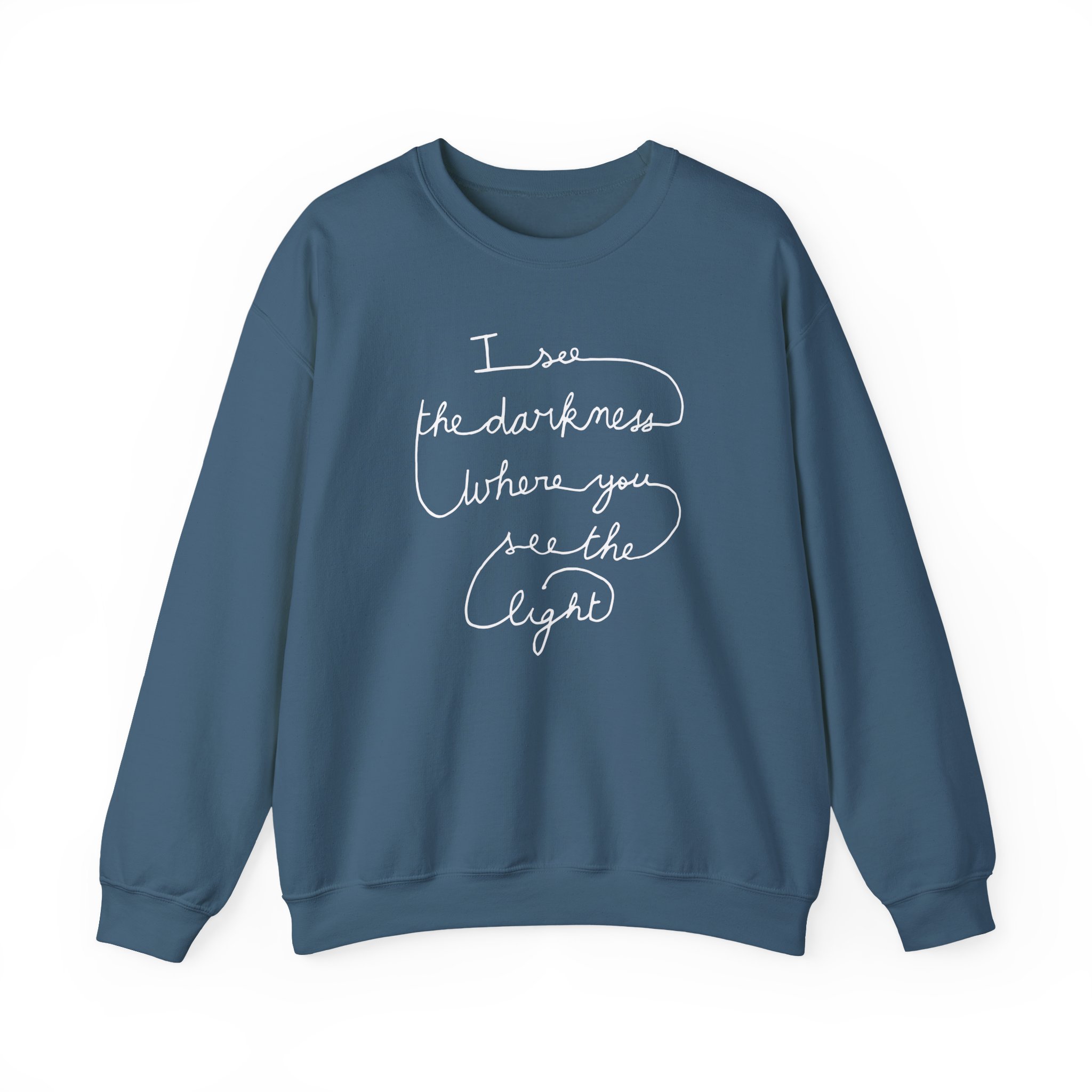 Tom Odell I See the Darkness Unisex Heavy Blendâ„¢ Crewneck Sweatshirt
