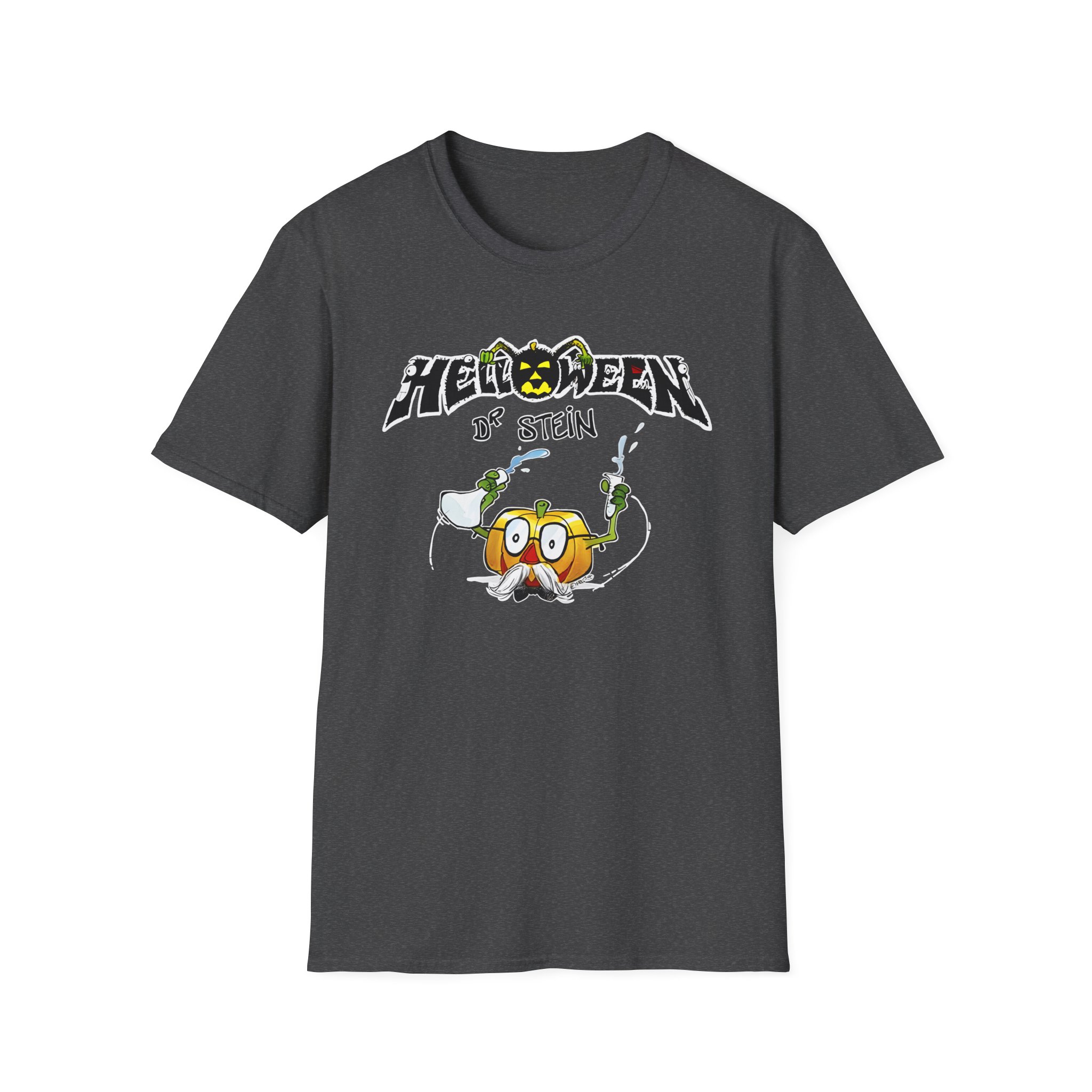 Helloween Dr. Stein Zipper Unisex Softstyle T-Shirt