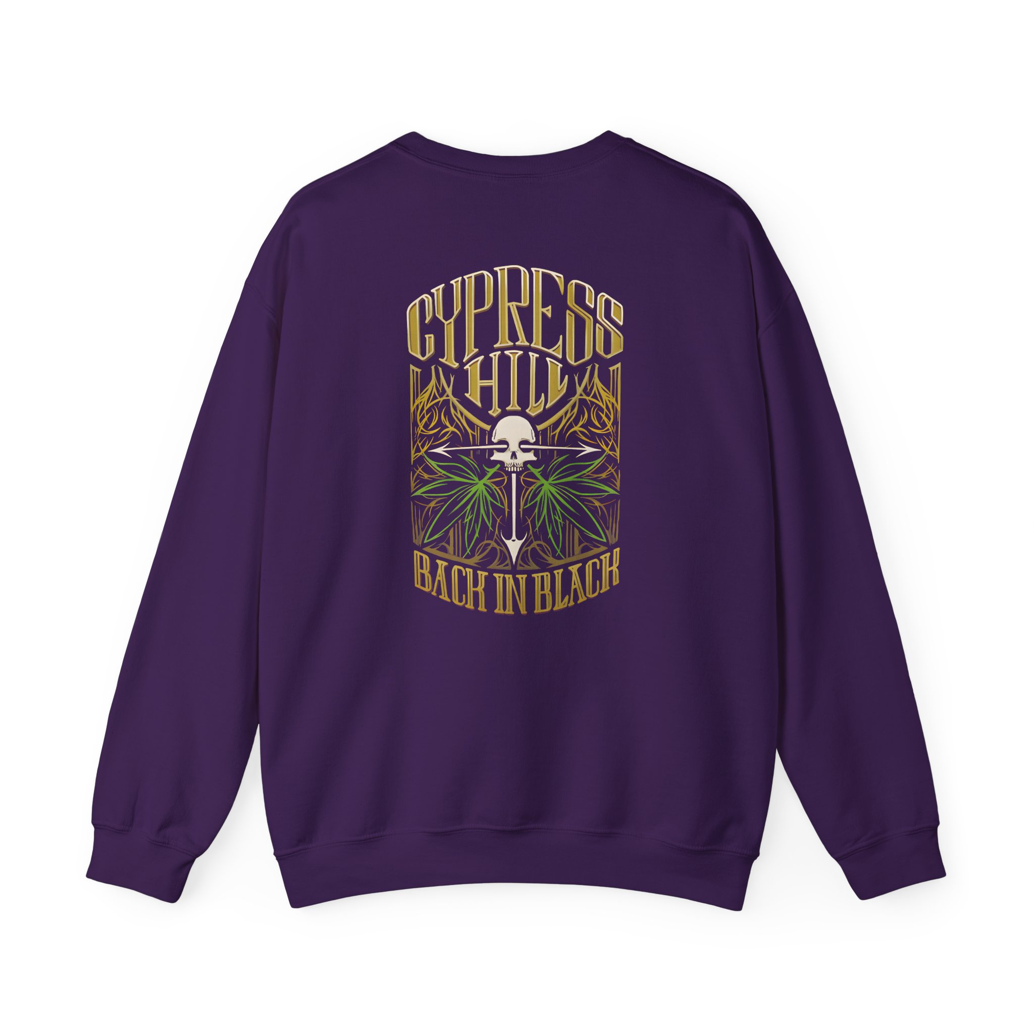 Cypress Hill Back In Black Unisex Heavy Blendâ„¢ Crewneck Sweatshirt