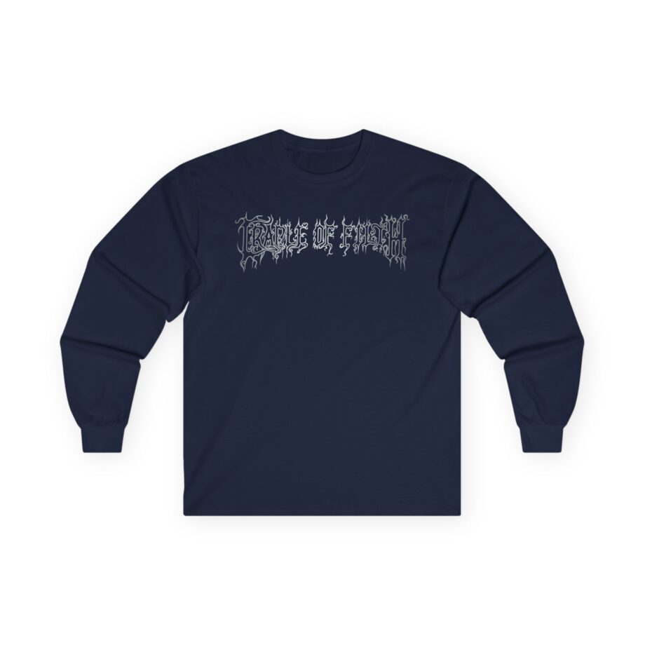 Cradle of Filth Silver Logo Unisex Ultra Cotton Long Sleeve Tee