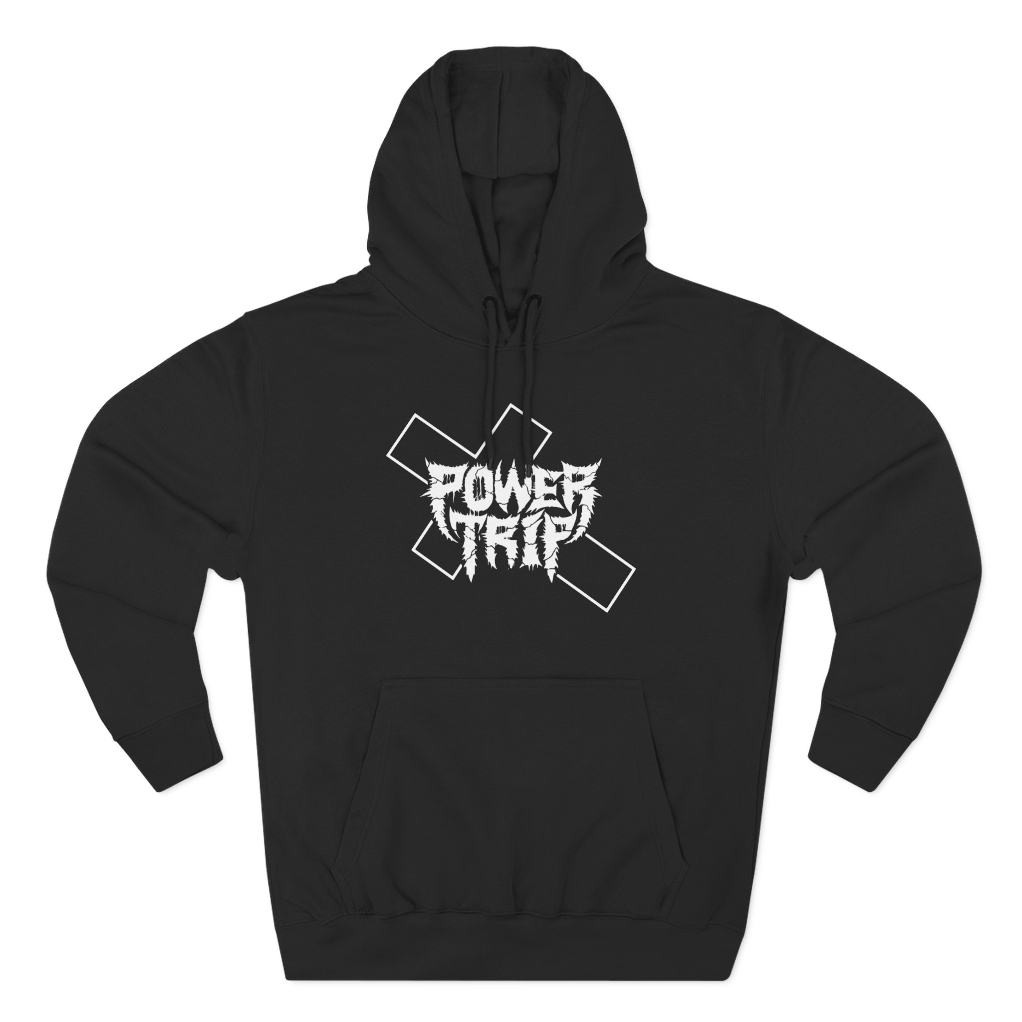 Power Trip Cross Three-Panel Fleece Hoodie
