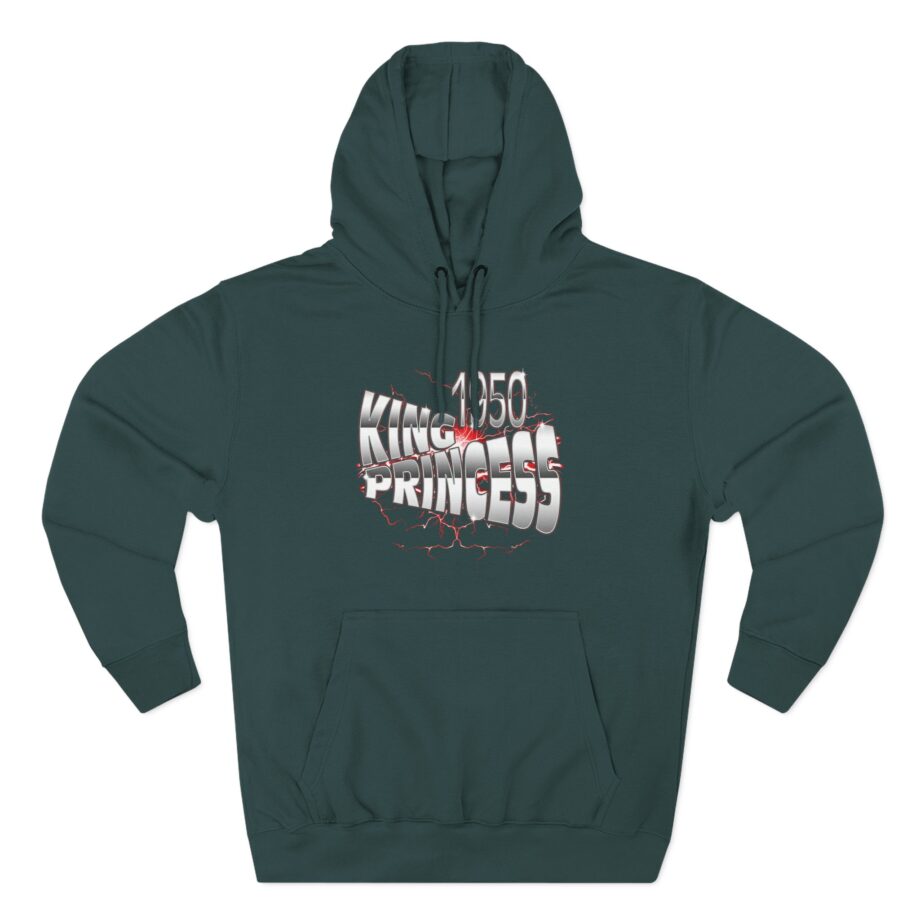 King Princess Three-Panel Fleece Hoodie