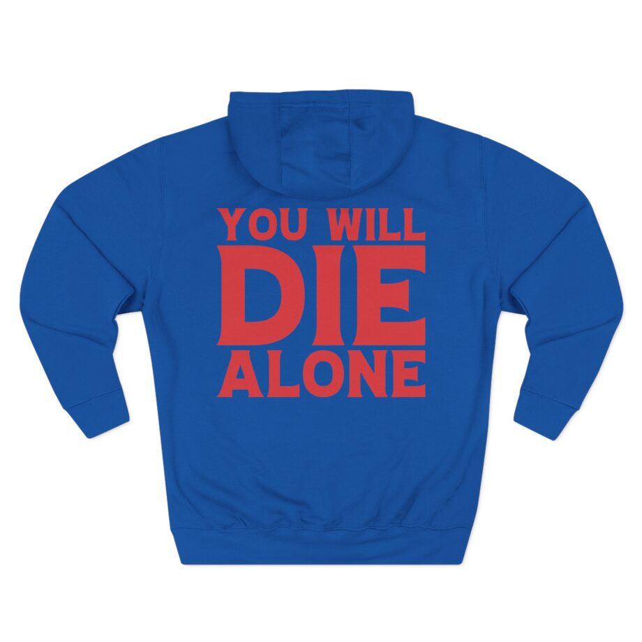 Suicide Silence You Will Die Alone Three-Panel Fleece Hoodie