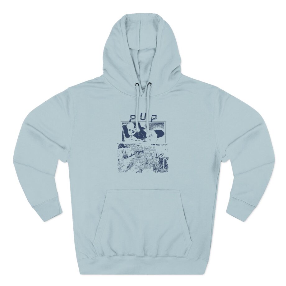 Pup the Desolation of Dog Three-Panel Fleece Hoodie
