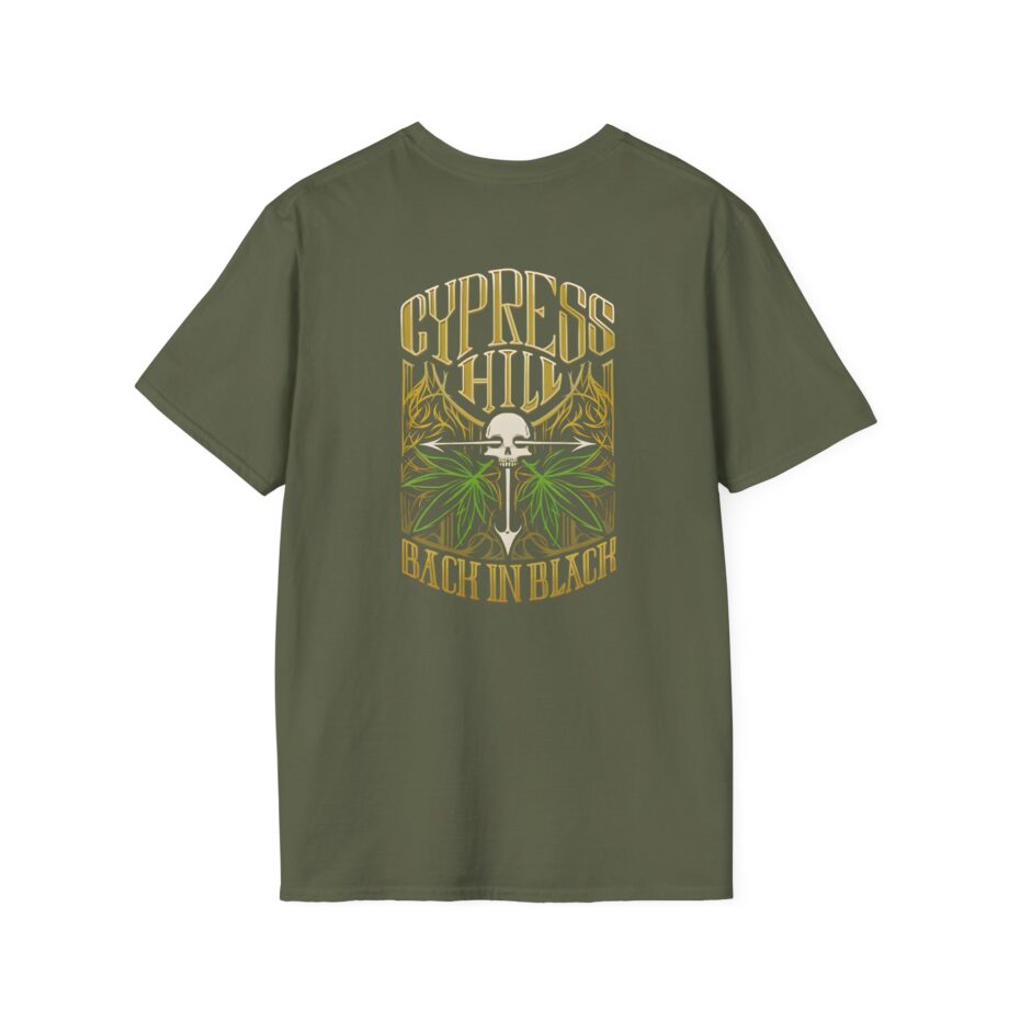 Cypress Hill Back In Black Unisex Softstyle T-Shirt