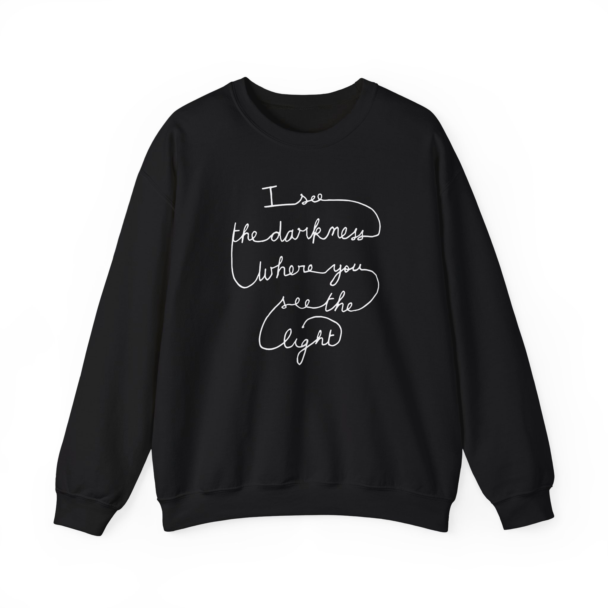 Tom Odell I See the Darkness Unisex Heavy Blendâ„¢ Crewneck Sweatshirt