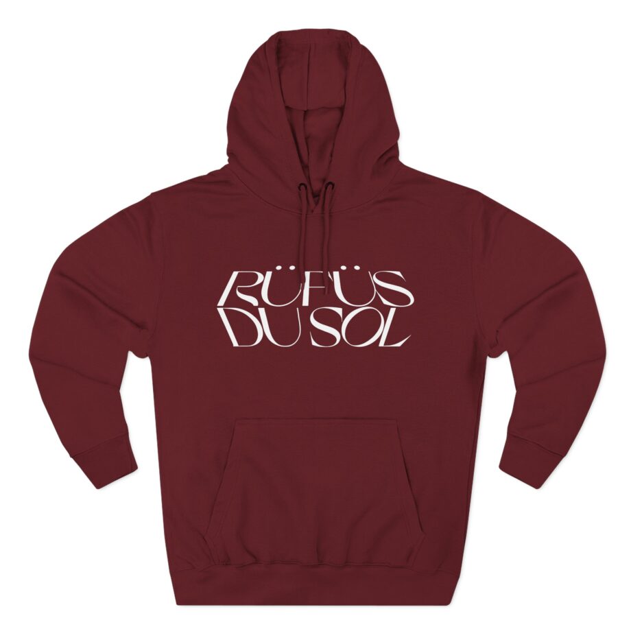 Rufus Du Sol Three-Panel Fleece Hoodie