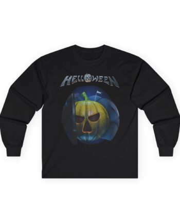 Helloween United Forces Pumpkin Unisex Ultra Cotton Long Sleeve Tee