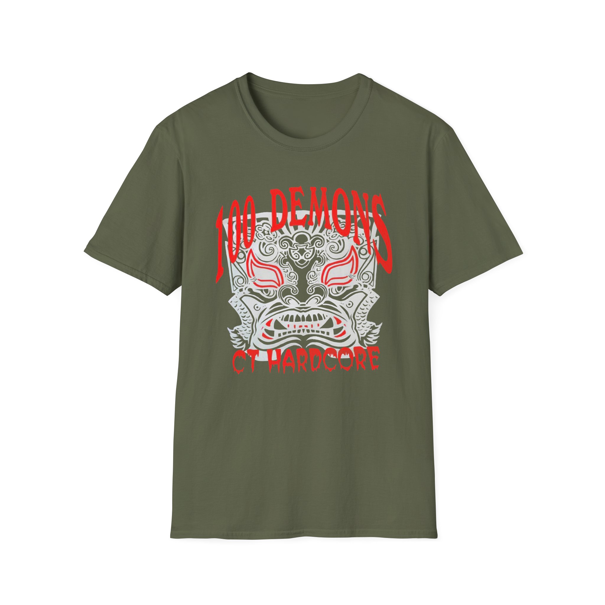 100 Demons 1998 demo Unisex Softstyle T-Shirt