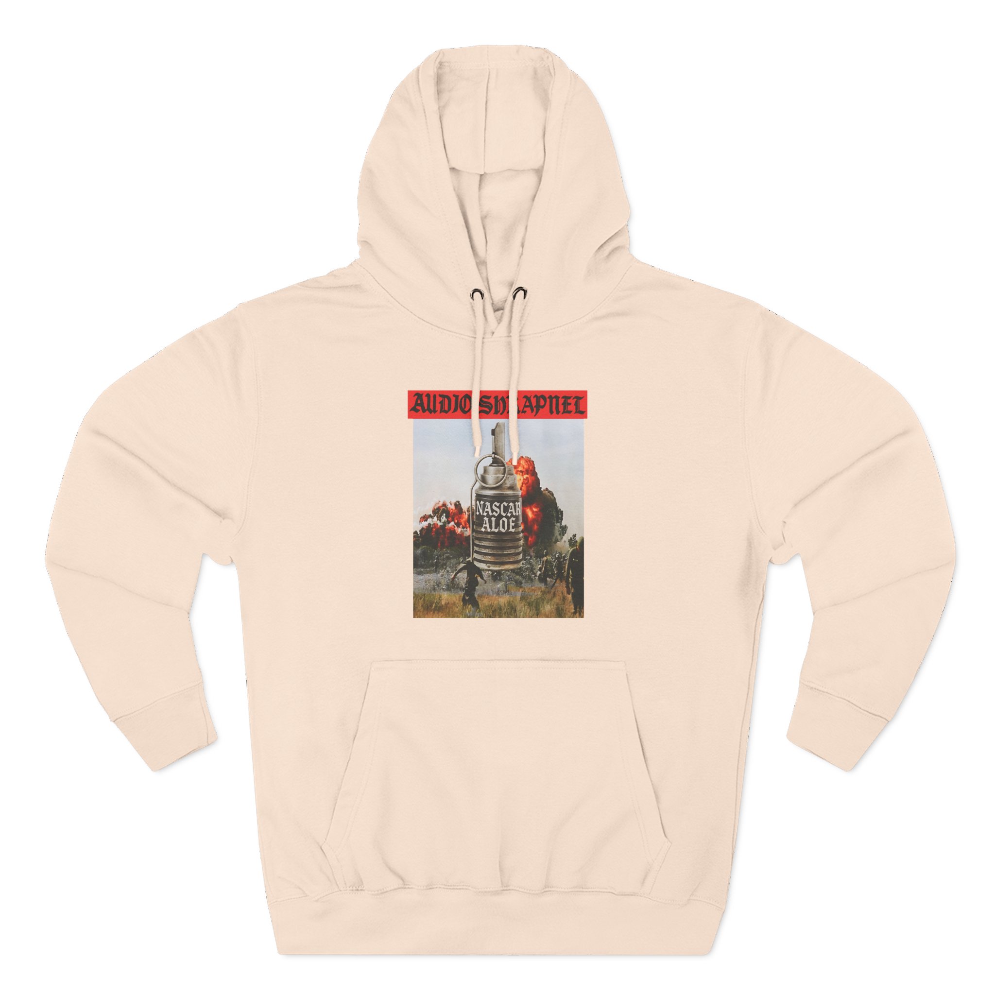 Nascar Aloe Grenade Three-Panel Fleece Hoodie