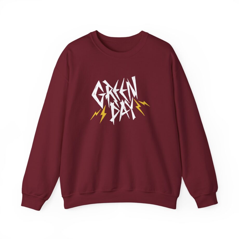 Green Day Bolt Logo Unisex Heavy Blend™ Crewneck Sweatshirt