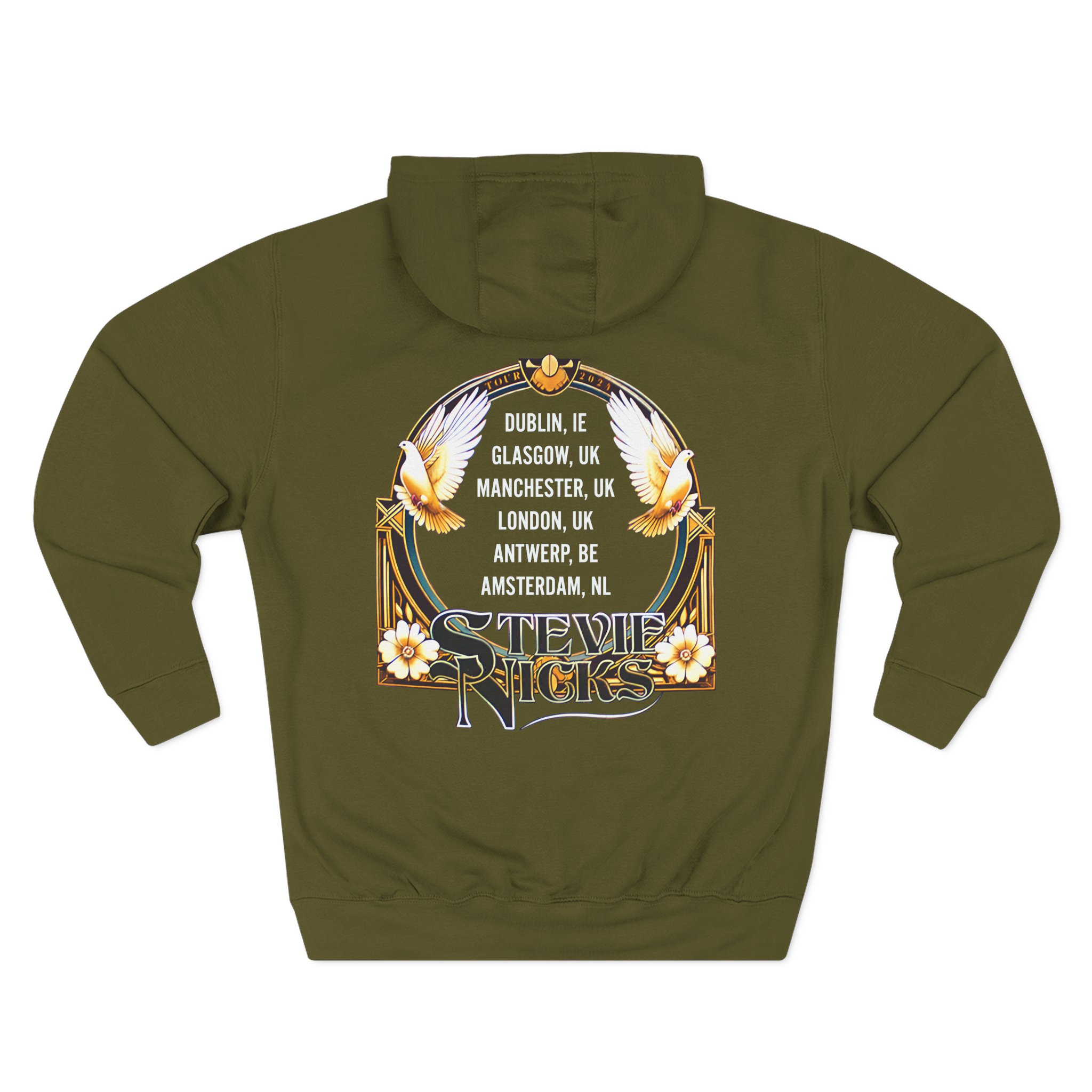 Stevie Nicks Tour Three-Panel Fleece Hoodie
