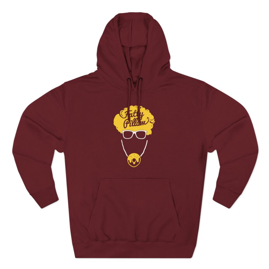 Fattypillow Three-Panel Fleece Hoodie
