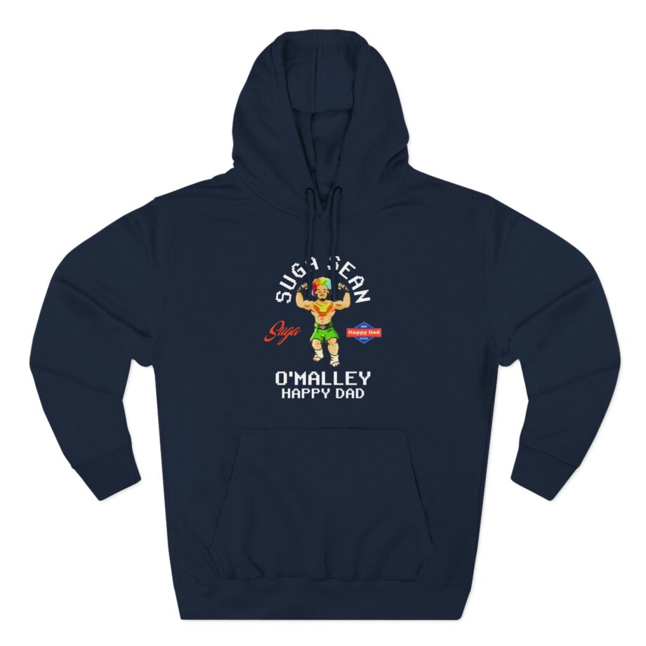 Suga Sean Happy Dad X Action Figure Three-Panel Fleece Hoodie