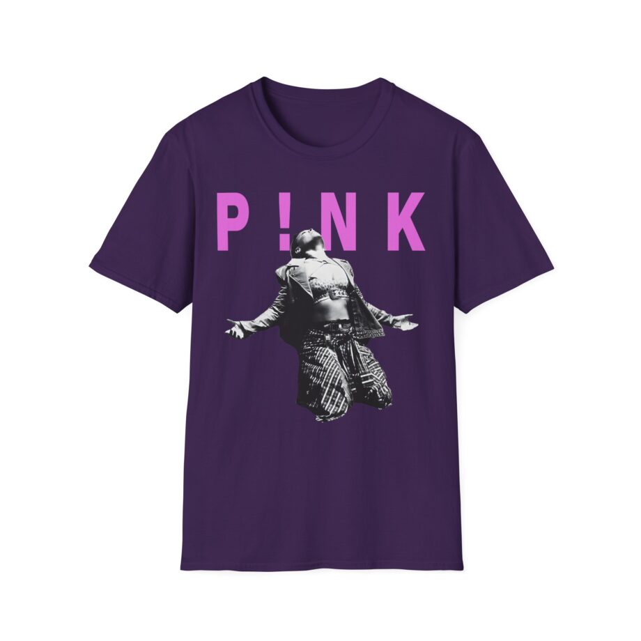 Pink Trustfall Praise Unisex Softstyle T-Shirt