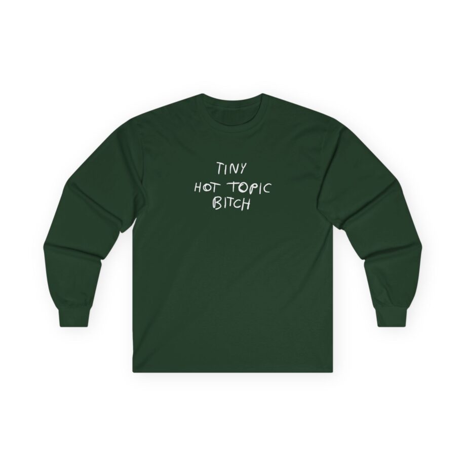 Hayley Williams Tiny Hot Topic Bitch Unisex Ultra Cotton Long Sleeve Tee