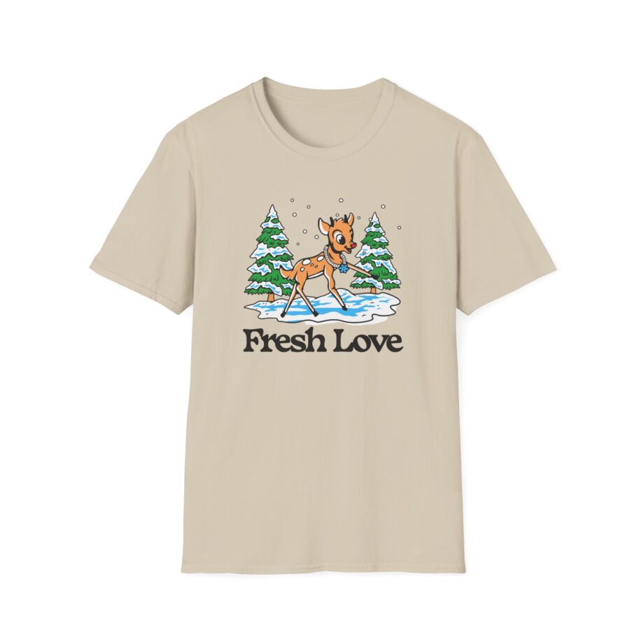 Fresh Love Snow Dough Unisex Softstyle T-Shirt