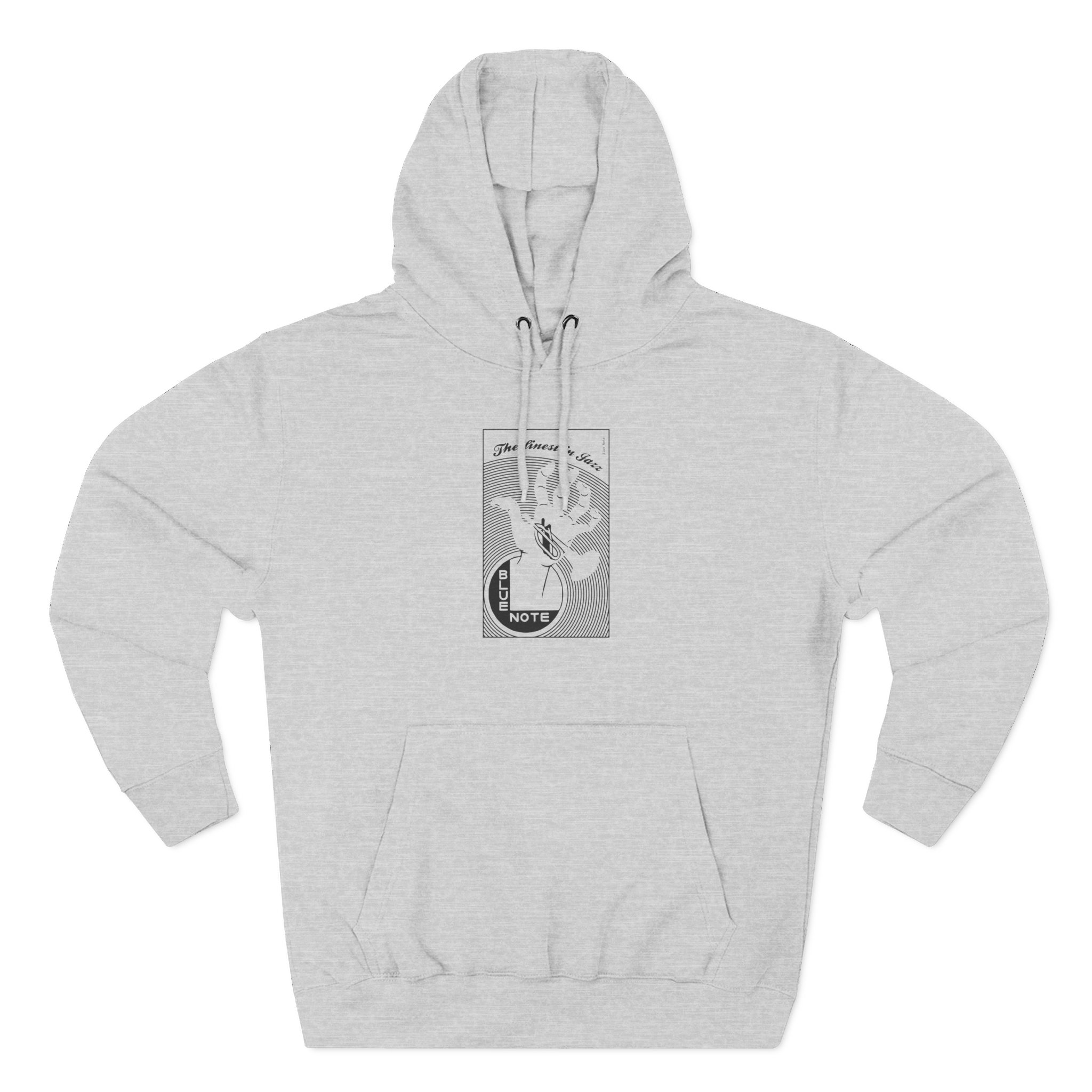 Blue Note Records Three-Panel Fleece Hoodie