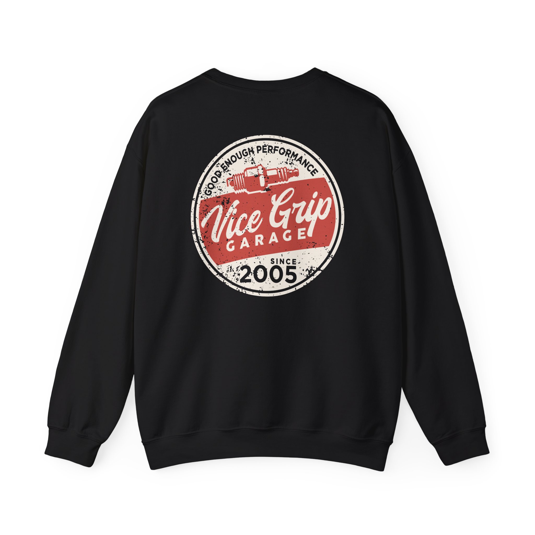 Vicegripgarage Good Enough Performance Redkap Unisex Heavy Blendâ„¢ Crewneck Sweatshirt