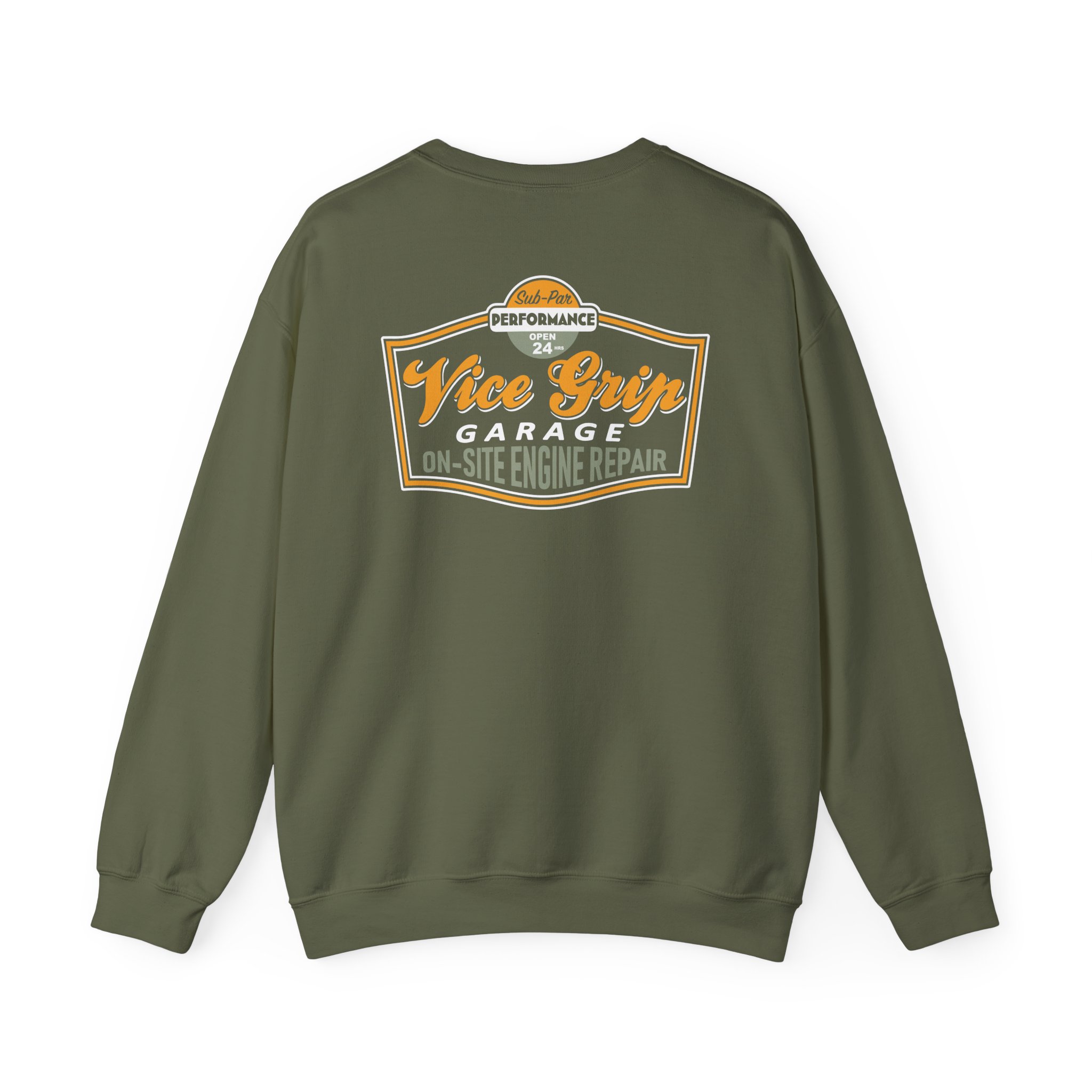 Vicegripgarage Engine Repair Unisex Heavy Blendâ„¢ Crewneck Sweatshirt
