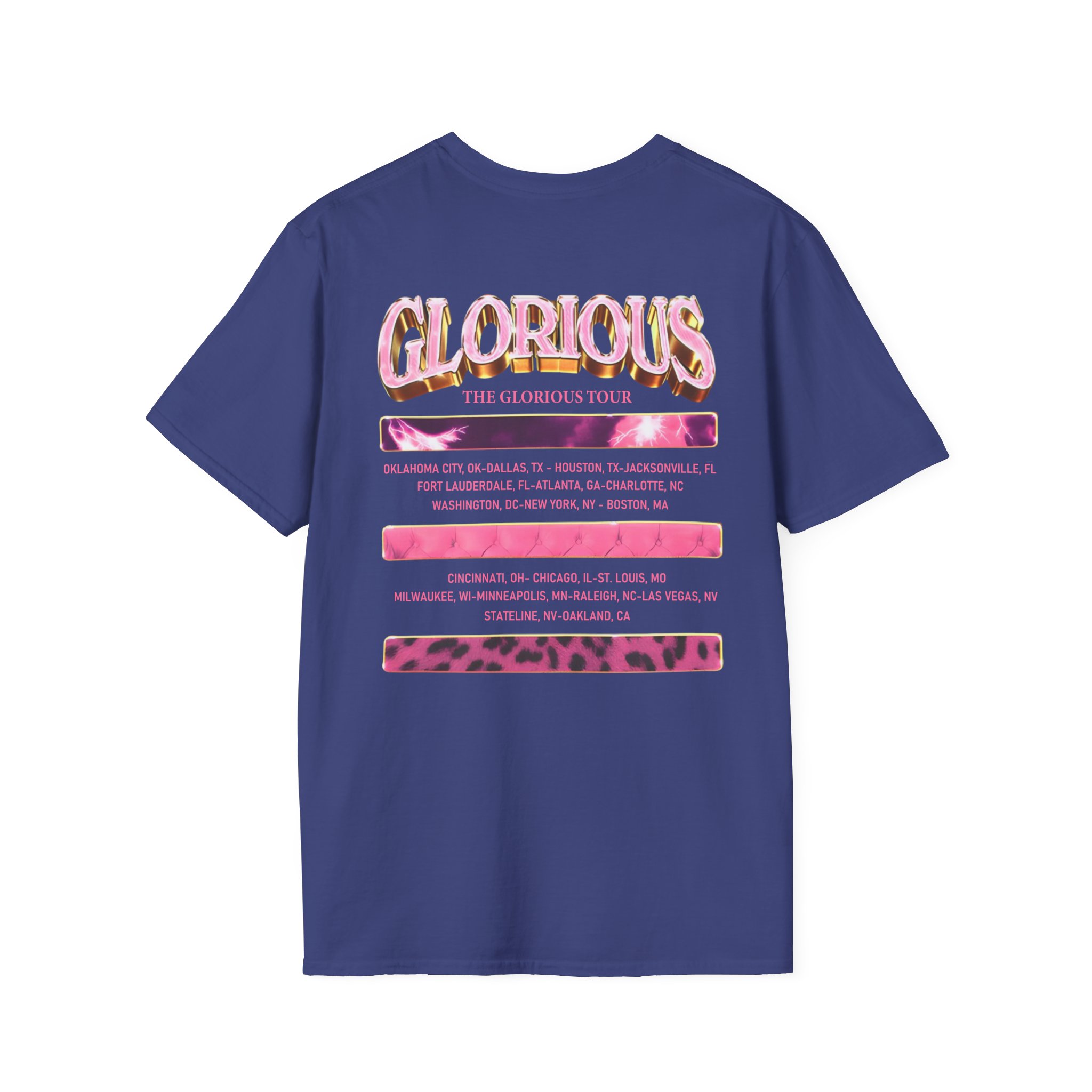 Glorilla Glorious Tour From Memphis Unisex Softstyle T-Shirt