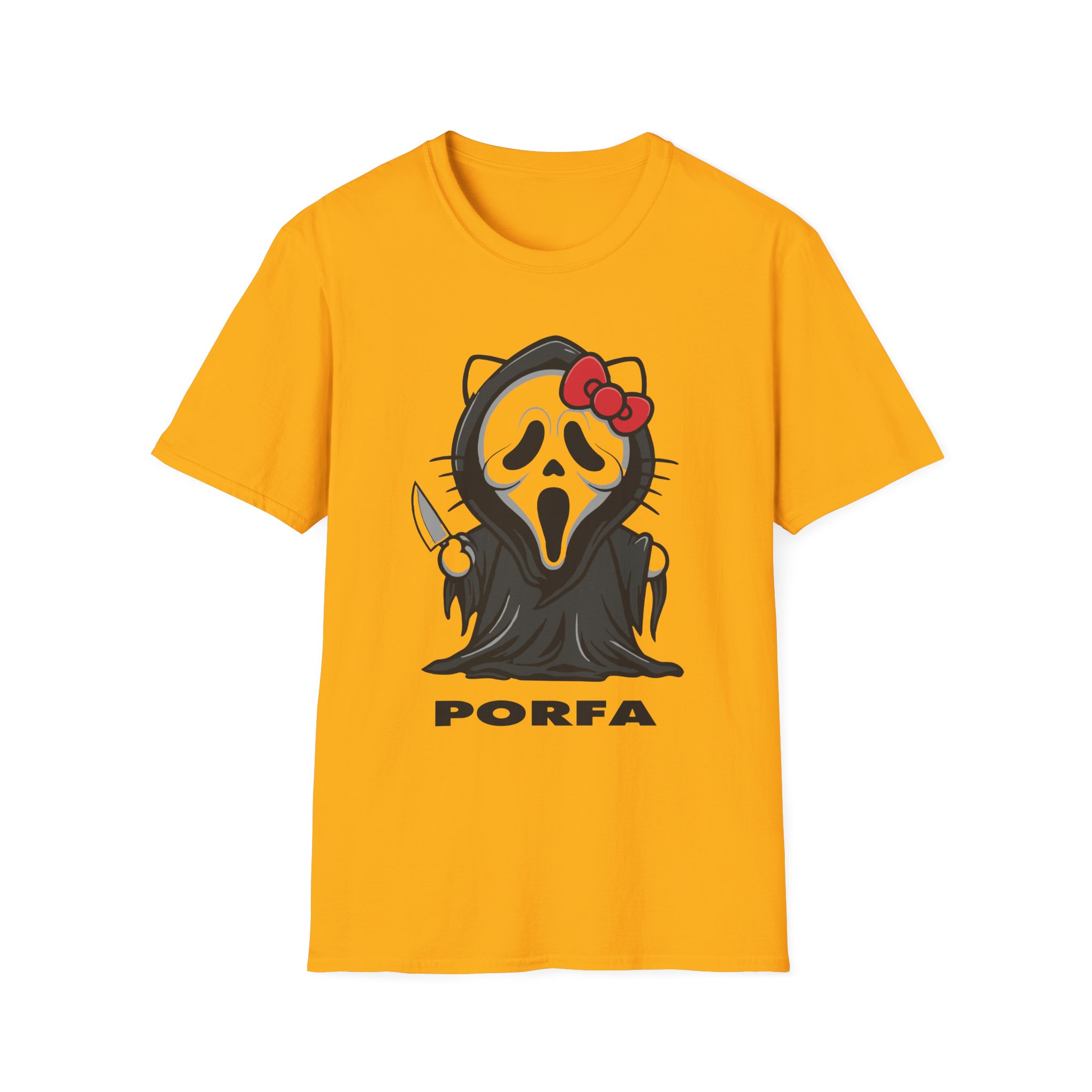 Porfa Scream Halloween Unisex Softstyle T-Shirt